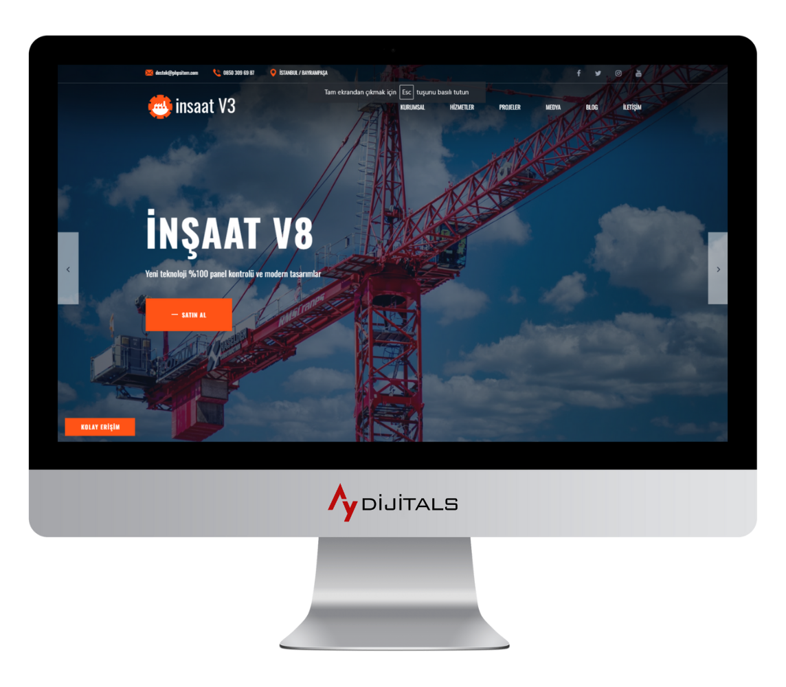 İnşaat Firma Yazılımı v3